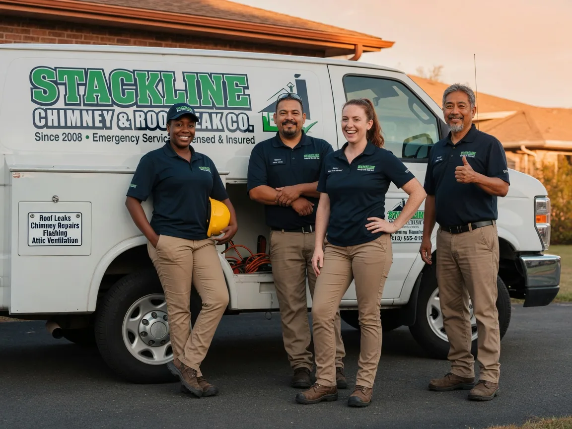 Chimney flashing repair company in Stonington, ME
